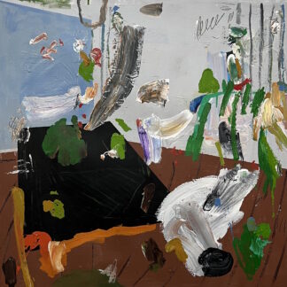 The Painter Dances with Her Brush