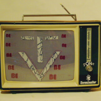 TV TERMINATOR/BE-BEAST (Installation with light)