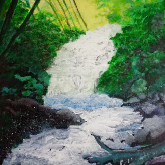 Waterfall and River